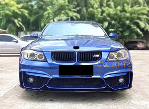 Kit completo de carrocería estilo M4, parachoques delantero y trasero, faldones laterales para BMW Serie 3 E90 Per LCI 2005 2006 2007 <span class=keywords><strong>2008</strong></span> 2009 2010 2011 325i <span class=keywords><strong>330i</strong></span> - Product Image 5