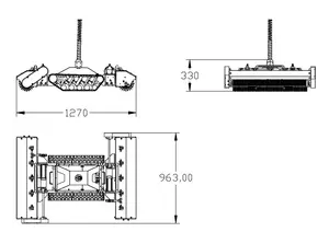 Robot de Limpieza Solar WD-Solarclear para Paneles Solares de Grandes Plantas de Energía Solar, Eliminación de Polvo de Alta Eficiencia, DC24V 400W - Product Image 2