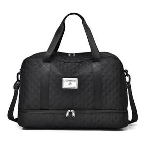 Custom High Quality Dry Wet Separation Travel Trolley Luggage <b>Bag</b> Fashionable <b>Zipper</b> for Camping Hiking Sports Outdoor Travel - Product Image 1