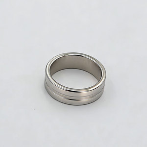 Anneaux magnétiques en néodyme à rainures, à tolérance <span class=keywords><strong>de</strong></span> précision personnalisée, en NdFeB robuste, avec finition nickelée - Product Image 2