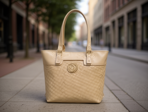 Borsa Tote da Donna in Microfibra Pelle Sintetica Tinta Unita Chiusura Aperta Per Tutte le Stagioni Borsa a Spalla - Product Image 2