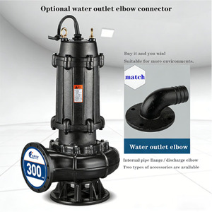 Pompe à eau submersible à économie d'énergie avec fil de cuivre pour les projets de traitement des eaux propres et des eaux usées - Product Image 6