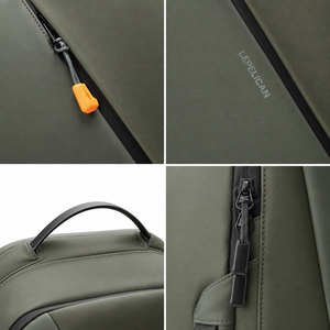 Mochila para Portátil de Poliéster con Cierre Geométrico Resistente al Agua, Ligera, para Viajes de Negocios, Escuela, con Logotipo Personalizado, Unisex, Softback - Product Image 4