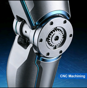 أرجل روبوت على شكل إنسان مصنعة بتقنية التحكم الرقمي بالحاسوب، قطع غيار روبوت مخصصة حسب احتياجات العملاء - Product Image 1