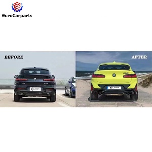 Kit carrozzeria adatti per <span class=keywords><strong>BMW</strong></span> <span class=keywords><strong>X4</strong></span> G02 18-21y da vecchio a nuovo 2022 + X4M F98 LCI auto stile paraurti luci accessori auto auto auto tuning parti - Product Image 6