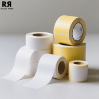 Label termal langsung kemasan makanan pengodean tanggal persegi/bulat/persegi panjang stiker Label Printer