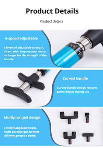 Pistol Koreksi Chiropractic Manual untuk Profesional, Penyesuaian Skoliosis, Pistol Pulsa Logam, Mengurangi Nyeri, Bersertifikat CE - Product Image 3