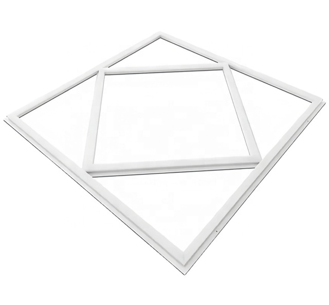 New Design 60x60 Square Aluminum Frame LED Linear Light 76W 80W Commercial Panel Flat Lamp with Recessed Frame
