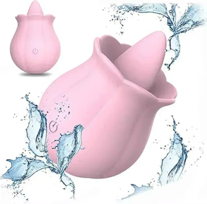 Zuigende vibrator vaginaballen tonglikken orale stimulatie intieme artikelen pompoenbloemvorm seksspeeltjes voor vrouwen volwassenen 18+ - Product Image 6