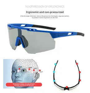 Gafas de Sol Unisex Anti-UV para Ciclismo 2026, Gafas Polarizadas para Deportes al Aire Libre, Fotocromáticas que Cambian de Color de Día y de Noche - Product Image 5