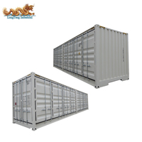 Conteneur maritime neuf de 40 pieds à ouverture latérale en acier Corten certifié CSC pour le stockage de marchandises