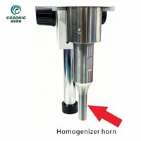 Homogénéisateurs à ultrasons, sondes à vibrations ultrasoniques, équipement de dispersion et d'extraction de matériaux nanométriques, revêtement en graphène pour l'alimentation, 20L