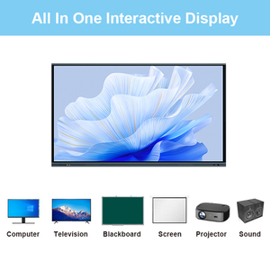Pizarra Interactiva Inteligente LCD con Pantalla Táctil de 20 Puntos, 4K, de 55, 65, 75, 86 y 100 Pulgadas, con Sistema Operativo Android para Educación, OEM ODM - Product Image 2