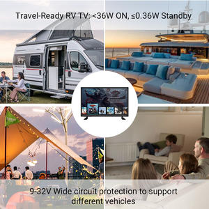22 pouces Web OS <span class=keywords><strong>Camping</strong></span> RV <span class=keywords><strong>TV</strong></span> VESA <span class=keywords><strong>WiFi</strong></span> BT Chargeur de voiture Support mural Smartphone Miroir Telesivion Caravana Android Smart DC 12V <span class=keywords><strong>TV</strong></span> - Product Image 5
