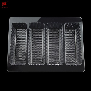 Groothandel Mini Dikte Transparante Gedroogde Vers Gesneden Fruit Wegwerp Blister <span class=keywords><strong>Plastic</strong></span> PET Verpakkingsdoos voor Afhaal - Product Image 1