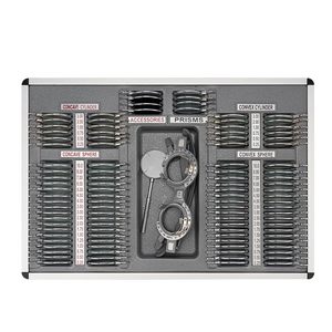 ชุดเลนส์ทดลองตรวจวัด<span class=keywords><strong>สายตา</strong></span>สำหรับจักษุแพทย์ รุ่น 104 JS พร้อมวงแหวนโลหะ สำหรับการตรวจวัด<span class=keywords><strong>สายตา</strong></span> - Product Image 6