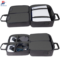 Sac de transport portable personnalisé brillant Console de jeu sac à bandoulière réglable sac à main housse de bagage pour PS5 pour Sony PS 5