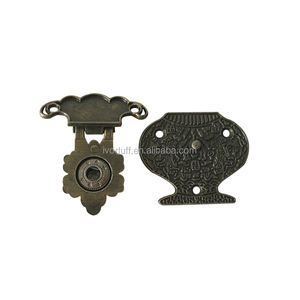 לספק תכשיטי ברונזה עתיקים מארז עץ קופסאות מנעולים עבור סיטונאים - Product Image 3