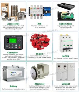 Générateur diesel refroidi par eau de petite taille 100 kVA super silencieux avec déclaration de conformité, moteur de puissance 80 kW - Product Image 5