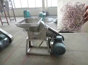 Pulverizador de especias de alimentación automática, máquina de molienda continua para producción de polvo de pimienta negra de pimentón Cayenne - Product Image 5