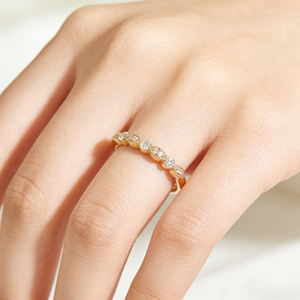CUSTOM SILVER 10K/14K/18 GOLD FILLED CLASSIC LAB GROWN CVD IGI VVS-VS QUALITY BRILLIANT CUT <b>CLUSTER</b> RING PAVE SETTING UNISEX - Product Image 4