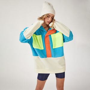 Offre Spéciale top design surdimensionné manches longues femmes hoodies fait sur commande multi couleur mode pas cher à capuche pour femmes - Product Image 1