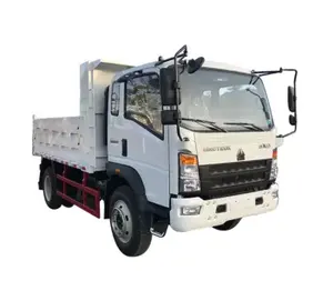 Xe tải 5 tấn tipper 4*2 xe tải nhỏ nhẹ để bán 10 vải nhanh Hợp kim nhôm xe tải nặng không khí treo yuchai 130