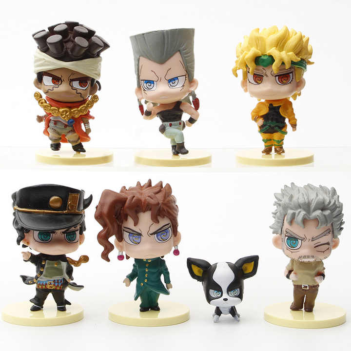 ピース/セットアニメジョジョの奇妙な冒険フィギュア九条承太郎置物東 