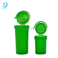 Coloré Flip Cap Pop Top Flacons 6 13 19 Dr 30 60 Dram Tubes Médicaux Pharmacie Plastique 13 Dram Pop Top Conteneurs Squeeze Bouteilles