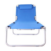 Fauteuil inclinable compact et portable en alliage d'aluminium de haute qualité, style moderne et minimaliste, pour bureau, hôpital ou camping, usage individuel.