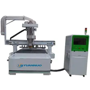 Roteador cnc yn 1325 atc, ferramentas de mudança automática, cnc, corte e escultura para indústria de móveis e acrílico, pvc