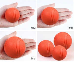 Lüks yeni <span class=keywords><strong>Pet</strong></span> ürünleri katı elastik top köpek oyuncak çevre peluş kauçuk köpek oyuncaklar interaktif oyun için çanta içinde paketlenmiş - Product Image 3