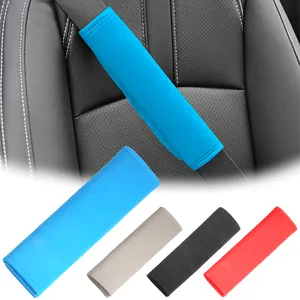 Universal 2Pcs Segurança Car Seat Belt Cover Peludo Safty Belt Shoulder Pad Proteção Acessórios Interior Do Carro