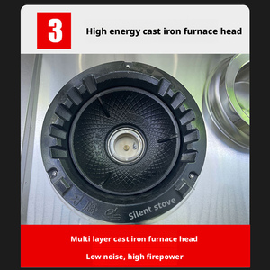 Commercial Energy-Saving High-Flame <strong>Gas</strong> Boiling Stove-Stainless Steel Easy to Clean <strong>Blower</strong> &amp; Flameout Protection NG/LPG - Product Image 4