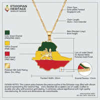 Collier de drapeau souvenir Érythrée Afghanistan Haïtien Israël design personnalisé en gros
