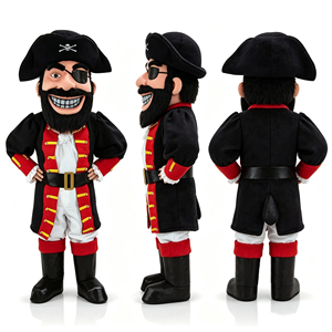 <span class=keywords><strong>Costume</strong></span> <span class=keywords><strong>da</strong></span> Mascotte Pirata Personalizzato per Adulti, Abito Elegante per Feste di Natale, Mascotte Kawaii per Promozione del Marchio, Costumi di Carnevale - Product Image 2