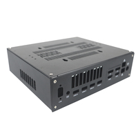 Custom OEM ODM Mini ITX HTPC Recinto Aluminio Metal PC Box Home Theater Media Center Soluciones de Computación Industrial