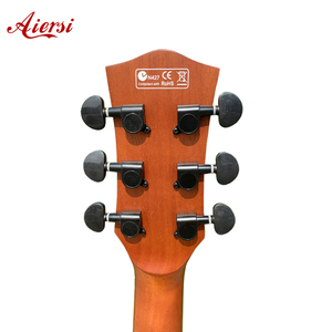 <span class=keywords><strong>Guitarra</strong></span> Acústica Aiersi de la Mejor Calidad, Fabricante Chino, Bajo Presupuesto, 40 Pulgadas, Instrumento Musical de Cuerdas de Acero Personalizado - Product Image 6