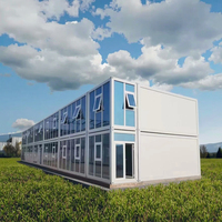 Maison modulaire de luxe préfabriquée à deux étages en béton avec mobilier Solution clé en main pour les propriétaires d'appartements
