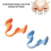 Dilatateur Nasal Sportif en Silicone, Clip Nasal Anti-Ronflement, Aide à la Respiration, Appareils Anti-Ronflement Sportifs