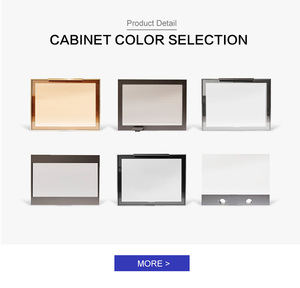 2024 Balom lemari kayu kamar tidur lemari pakaian kustom kaca lemari pakaian jalan terbuka - Product Image 5