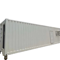 Conteneur de centre de données modulaire avec alimentation UPS intégrée, distribution d'énergie, refroidissement de précision et surveillance pour l'informatique IA