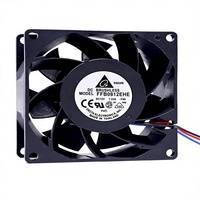 Ventilateur de refroidissement à double roulement à billes à haut débit d'air Delta 8038 12V DC 135A 8cm FFB0812EHE Chine