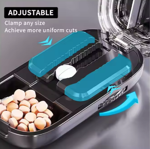 Taglia Pillole di Lusso in Plastica 1/2 1/4 1/3, Portatile Mini Taglia Pillole e Compresse, Contenitore per Medicinali - Product Image 6