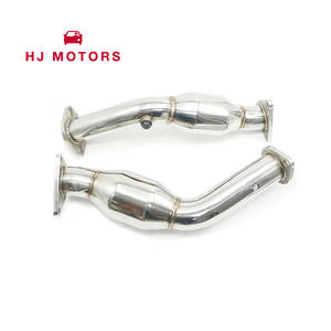 Выпускная труба из нержавеющей стали для выхлопных труб 9-17 Nissan 370z Infiniti <span class=keywords><strong>G37</strong></span> Z34 VQ37VHR, выхлопные трубы для автомобилей - Product Image 5