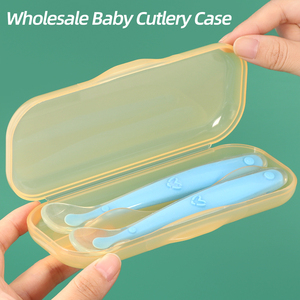 Boîte à couverts personnalisée SUNSHING pour enfants, étui à ustensiles de voyage, organisateur de vaisselle, étui à cuillères en plastique pour boîte à lunch - Product Image 2