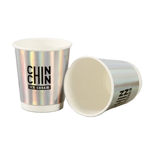 Qiyin E-79 <b>Disposable</b> Paper <b>Cup</b> Making Machine with Handle Custom Printed Coffee <b>Cups</b> Printing Machine - Product Image 1