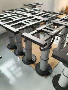 Pata de mesa de aleación de aluminio de liberación rápida ajustable para campistas, autocaravanas, caravanas y accesorios, mesa giratoria, pieza de fábrica - Product Image 6