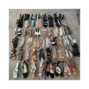 S14 Low Price Cheap Used Shoes Mixed Ladies Women Sandals Second Hand Shoes For Universal