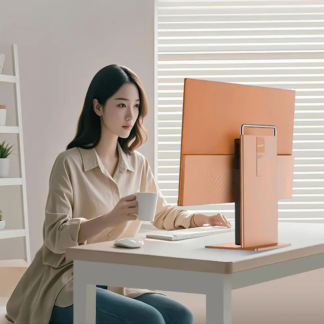 24/27/32-inch Desktop Computer Curved All-in-one Pc Core I7 I5 I3 Customizable logo Win11 All in One Computer Office Home Use